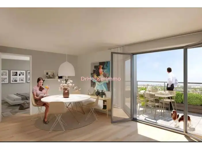 Appartement 2 pièces de 40 m² - Bussy-Saint-Georges (77600)