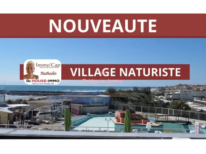 Appartement 2 pièces de 23 m² - Cap d'Agde (34300)