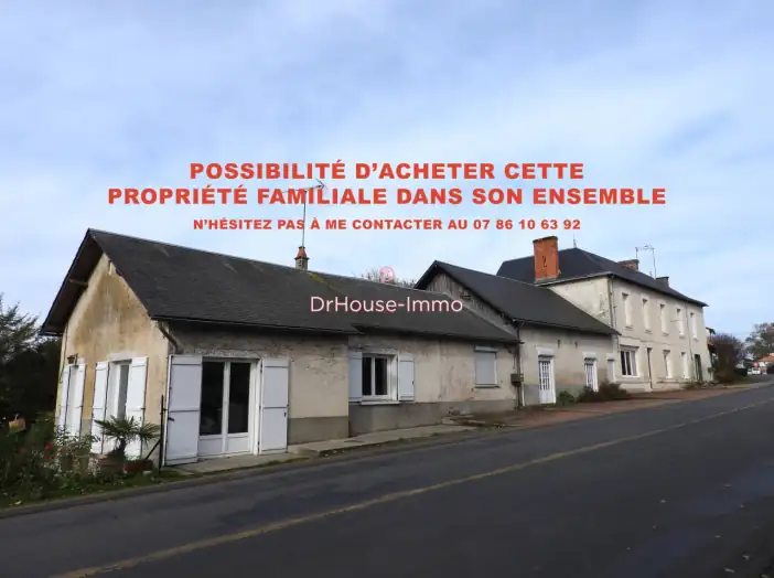 Maison 5 pièces de 94 m² - Saint-Martin-l'Ars (86350)