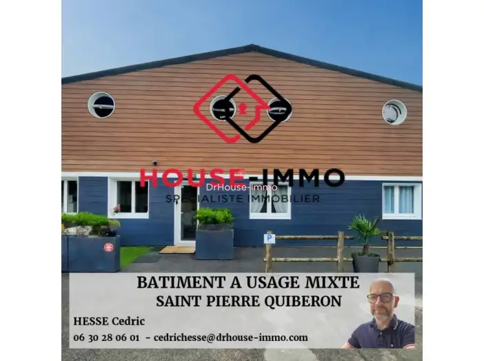 Immeuble 7 pièces de 173 m² - Saint-Pierre-Quiberon (56510)