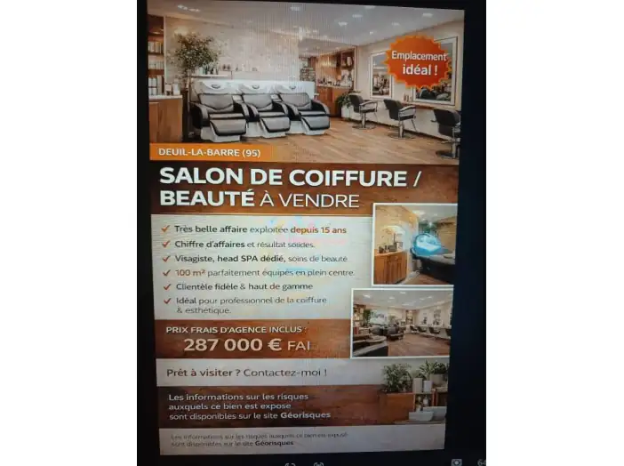 Commerce de 100 m² - Deuil-la-Barre (95170)