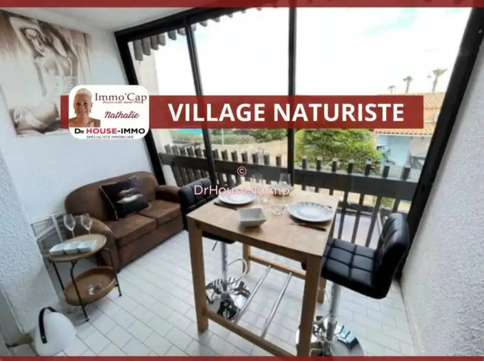 Appartement 1 pièce de 21 m² - Cap d'Agde (34300)