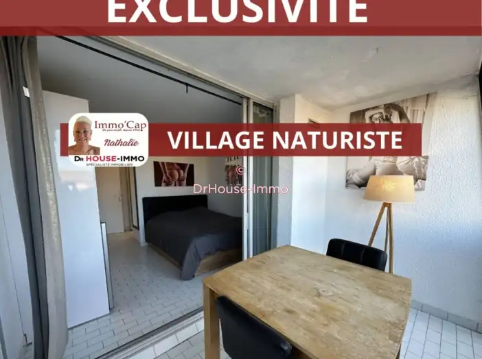 Appartement 1 pièce de 21 m² - Cap d'Agde (34300)