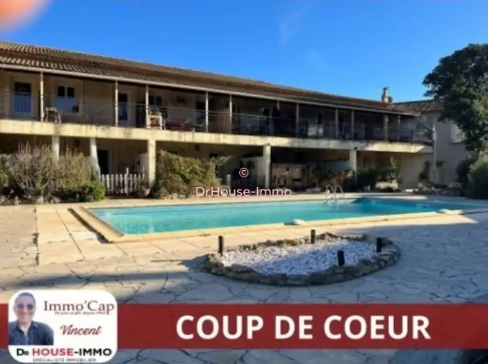 Maison de village 7 pièces de 192 m² - Sainte-Valière (11120)