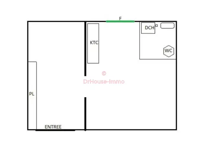 Appartement 1 pièce de 18 m² - Rosny-sous-Bois (93110)