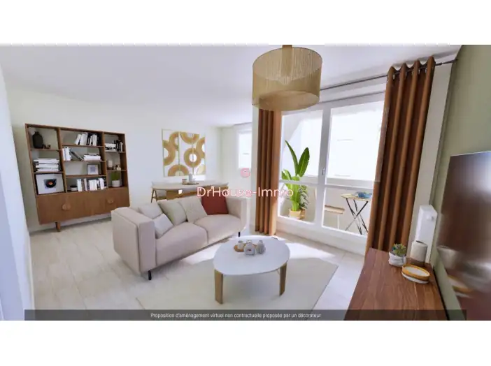 Appartement 3 pièces de 64 m² - Saint-Étienne (42100)