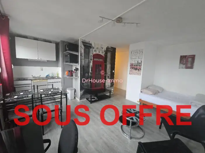 Appartement 1 pièce de 27 m² - Rouen (76100)