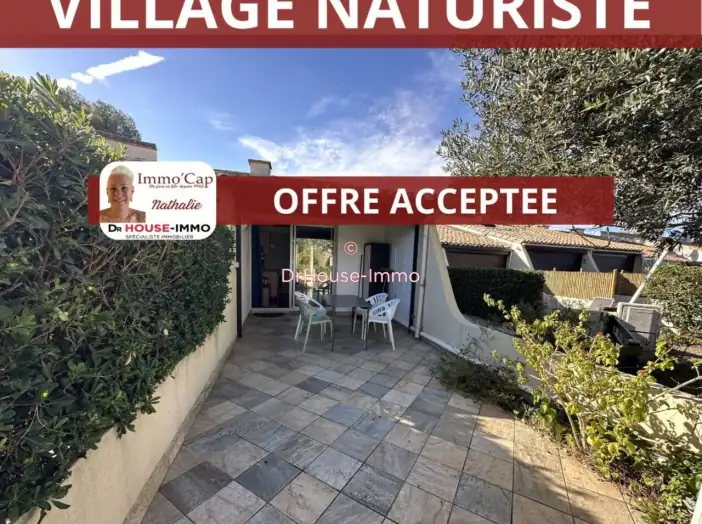 Maison 3 pièces de 36 m² - Cap d'Agde (34300)