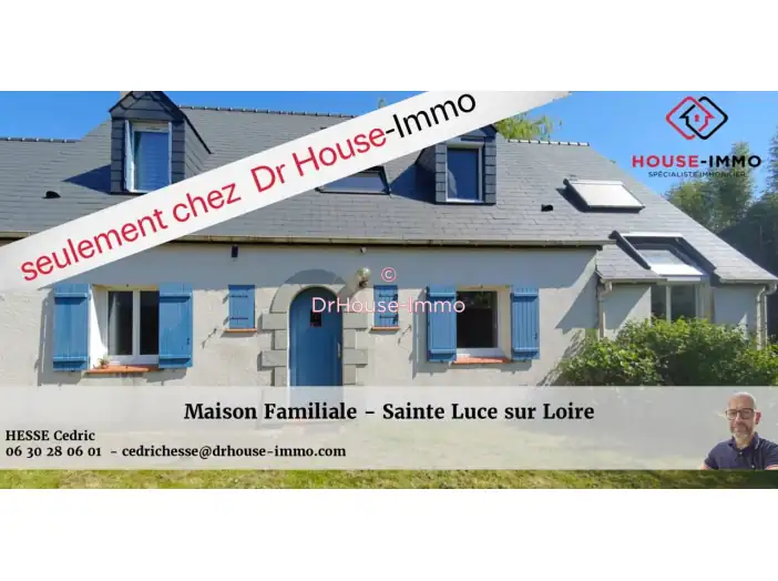 Maison 7 pièces de 140 m² - Sainte-Luce-sur-Loire (44980)