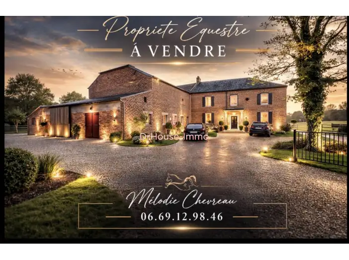 Bien immobilier 8 pièces de 218 m² - Maroilles (59550)