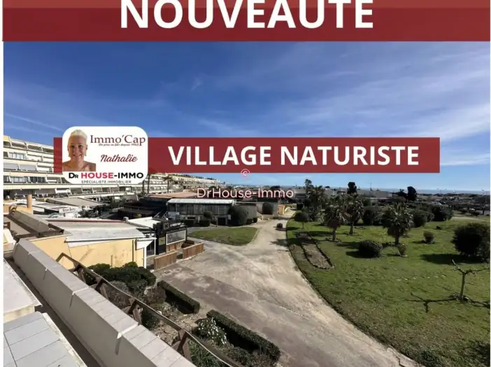 Appartement 1 pièce de 22 m² - Cap d'Agde (34300)