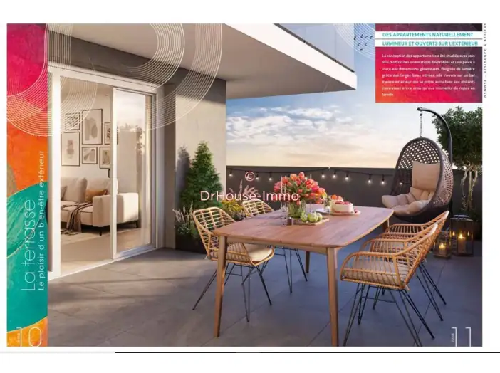 Appartement 3 pièces de 65 m² - Béziers (34500)