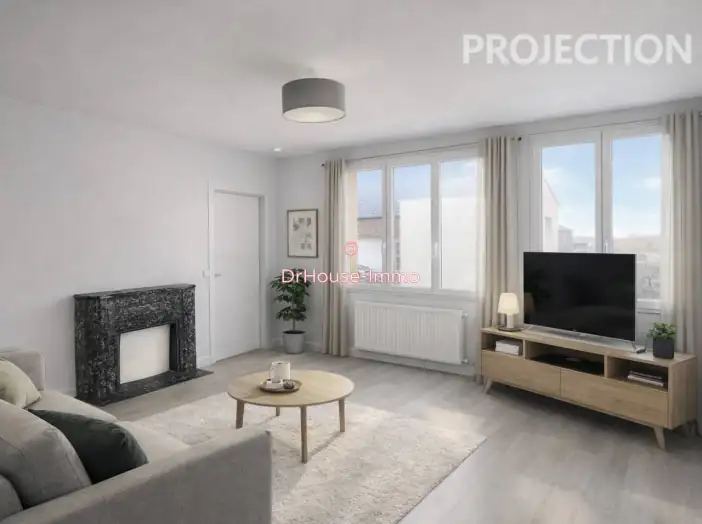 Appartement 3 pièces de 51 m² - Dieppe (76200)