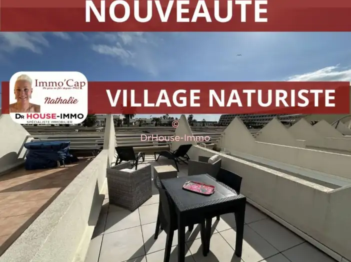 Appartement 1 pièce de 24 m² - Cap d'Agde (34300)