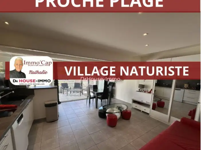 Maison 2 pièces de 37 m² - Cap d'Agde (34300)