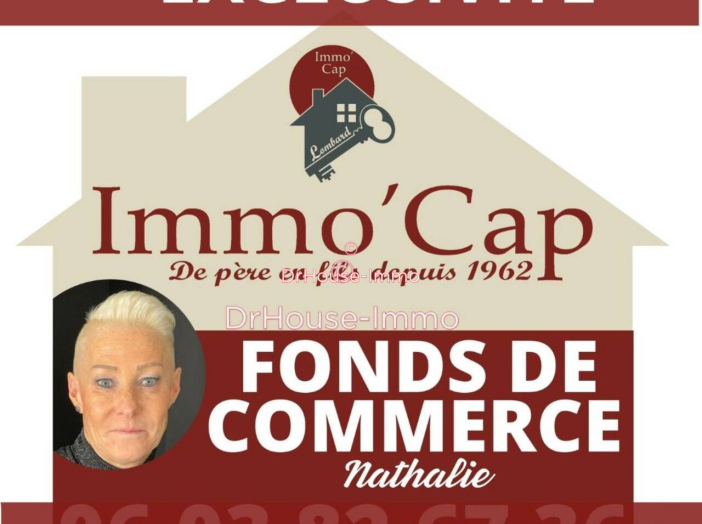 Commerce de 60m² - 2 pièces