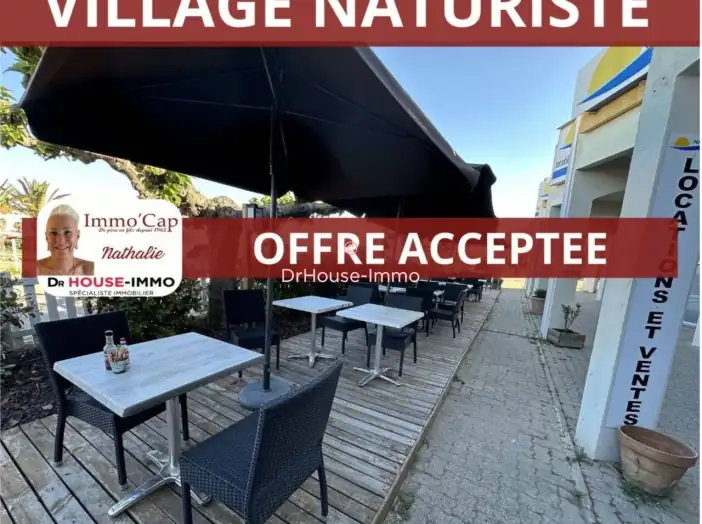 Commerce 2 pièces de 60 m² - Cap d'Agde (34300)