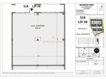 Commerce de 105m² - 1 pièces