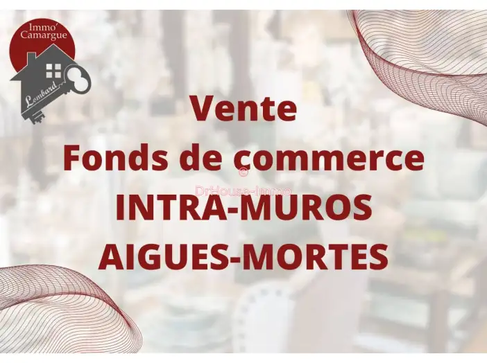 Commerce 2 pièces de 50 m² - Aigues-Mortes (30220)