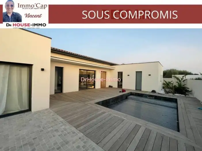 Maison 6 pièces de 153 m² - Marseillan (34340)