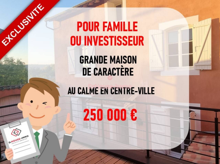 Maison de 158m² - 6 pièces