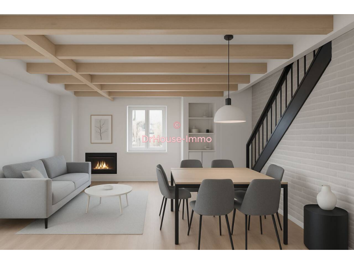 Maison de 95m² - 4 pièces