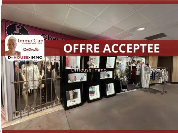 Commerce 3 pièces de 58 m² - Cap d'Agde (34300)