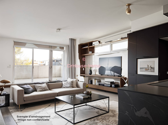 Appartement de 61m² - 2 pièces