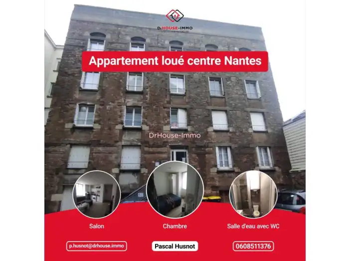 Appartement 2 pièces de 28 m² - Nantes (44200)