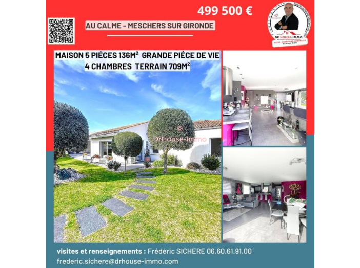 Maison de 136m² - 5 pièces