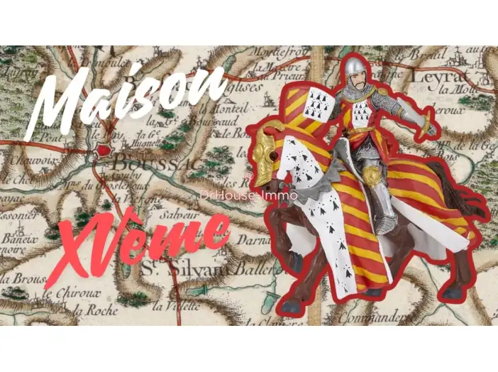 Maison 5 pièces de 180 m² - Boussac (23600)