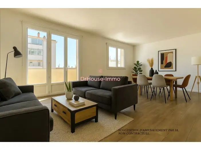 Appartement 4 pièces de 61 m² - Toulon (83200)