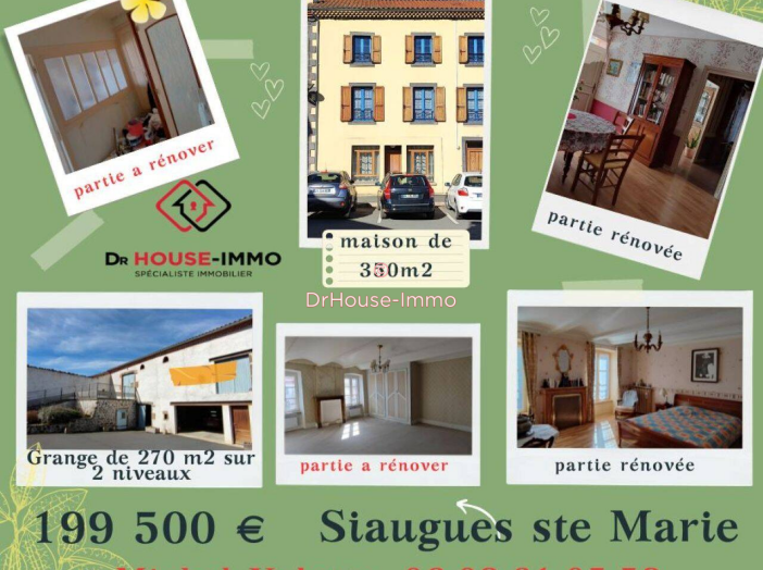 Maison de 350m² - 20 pièces