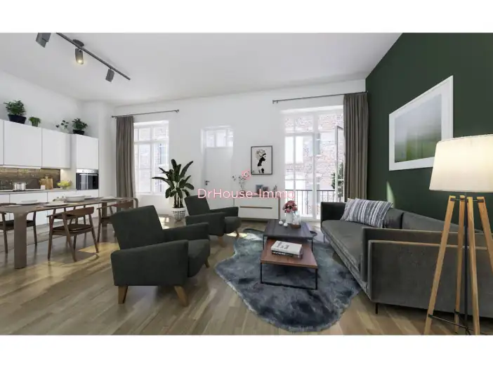 Appartement 4 pièces de 99 m² - Lille (59000)