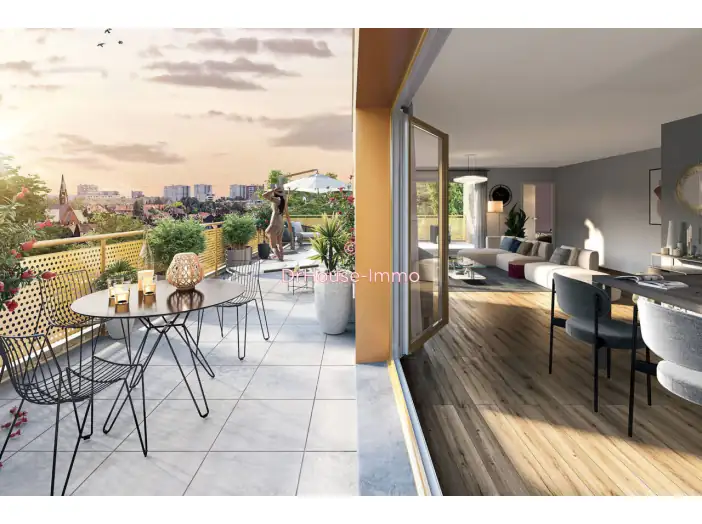 Appartement 3 pièces de 68 m² - Lille (59800)