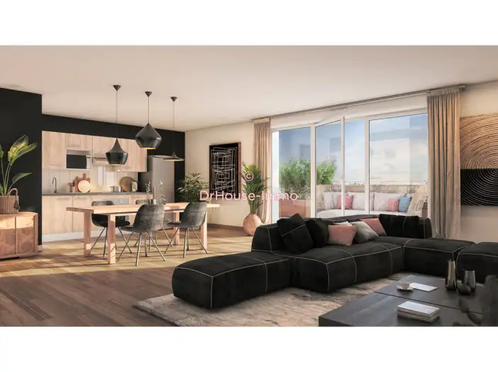 Appartement 3 pièces de 59 m² - Tourcoing (59200)