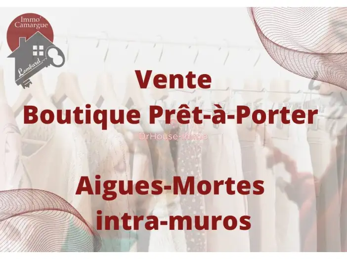 Commerce 1 pièce de 52 m² - Aigues-Mortes (30220)