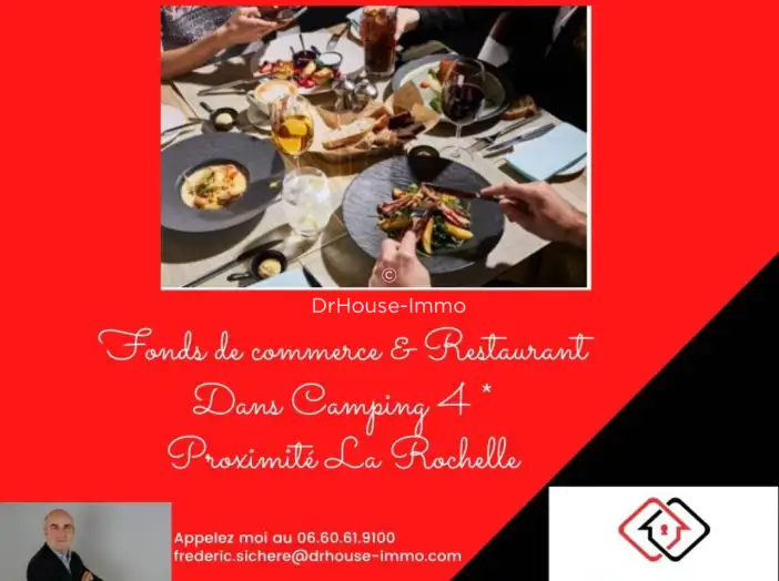 Commerce 4 pièces de 200 m² - La Rochelle (17000)