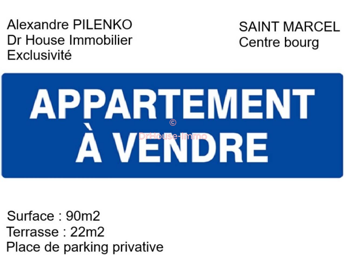 Appartement de 90m² - 4 pièces