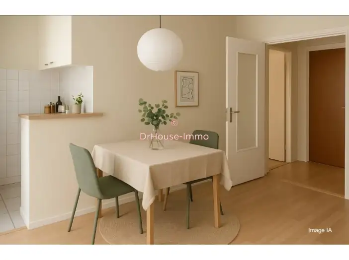 Appartement 1 pièce de 22 m² - Tours (37000)