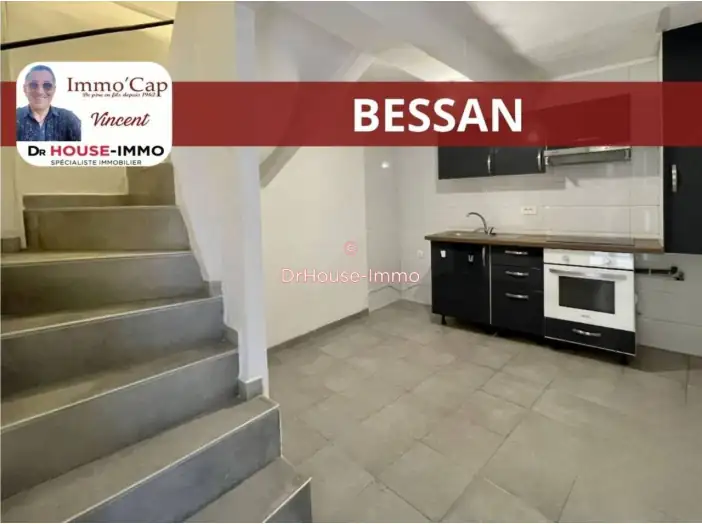 Maison 3 pièces de 32 m² - Bessan (34550)