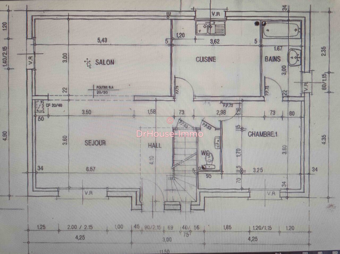 Maison de 130m² - 6 pièces