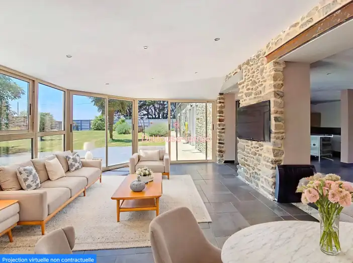 Maison 7 pièces de 195 m² - Courtils (50220)