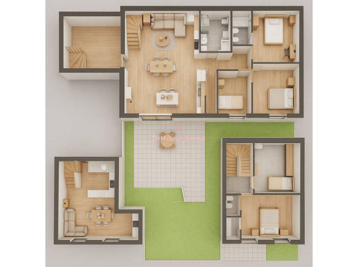 Maison de 88m² - 4 pièces