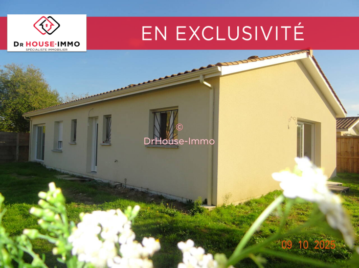 Maison 5 pièces de 105 m² - Saint-Mariens (33620)