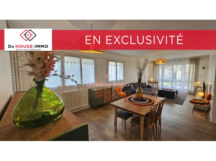 Appartement 4 pièces de 100 m² - Le Mans (72000)