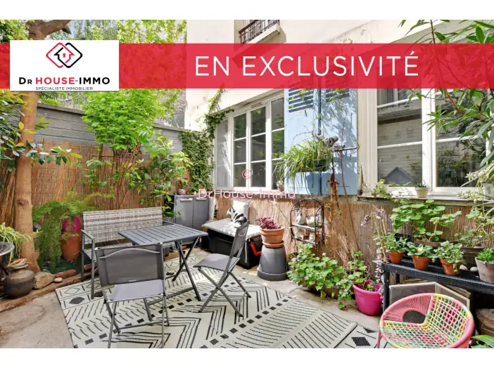 Appartement 3 pièces de 62 m² - Paris (75018)