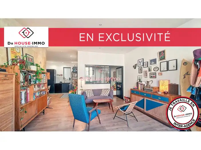 Appartement 3 pièces de 80 m² - Bordeaux (33000)