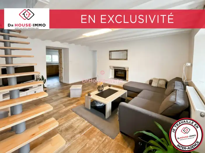 Maison 5 pièces de 132 m² - Grainville-Langannerie (14190)