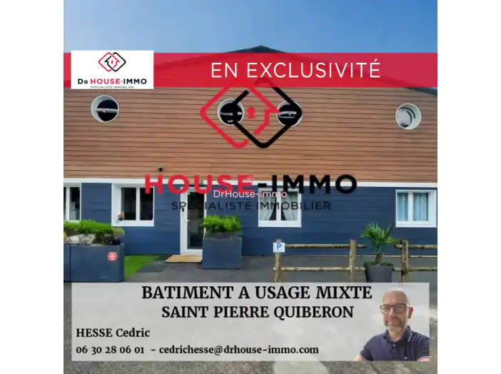 Immeuble 7 pièces de 173 m² - Saint-Pierre-Quiberon (56510)